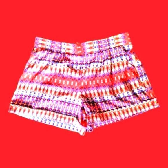 SHORTS  BY & BY Bright & Comfy COTTON blend  with Pockets SZ Medium - Picture 4 of 5